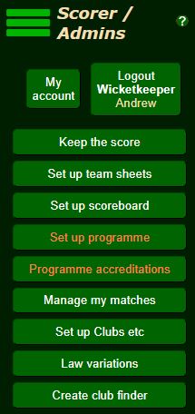 Matchdata Programmes 8